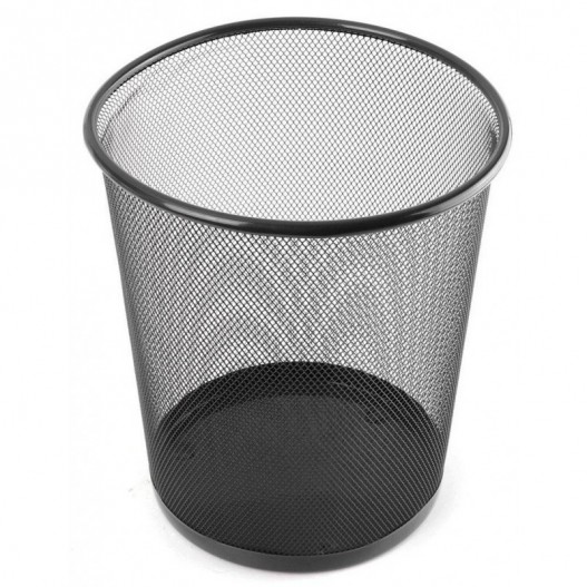 CORBEILLE A PAPIER METAL
