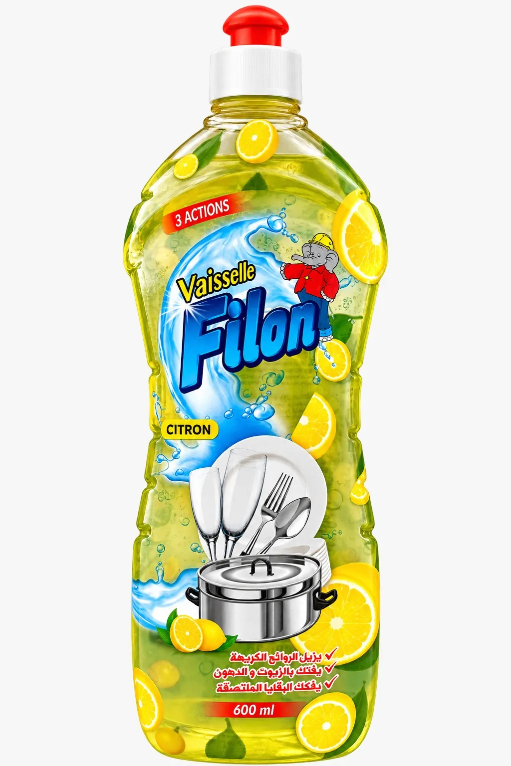 Filon liquide vaisselle 600ML