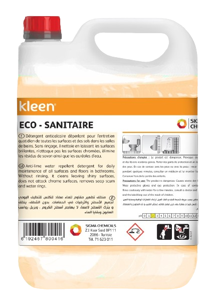 Kleen Netoyant Sanitaire 5 Litres