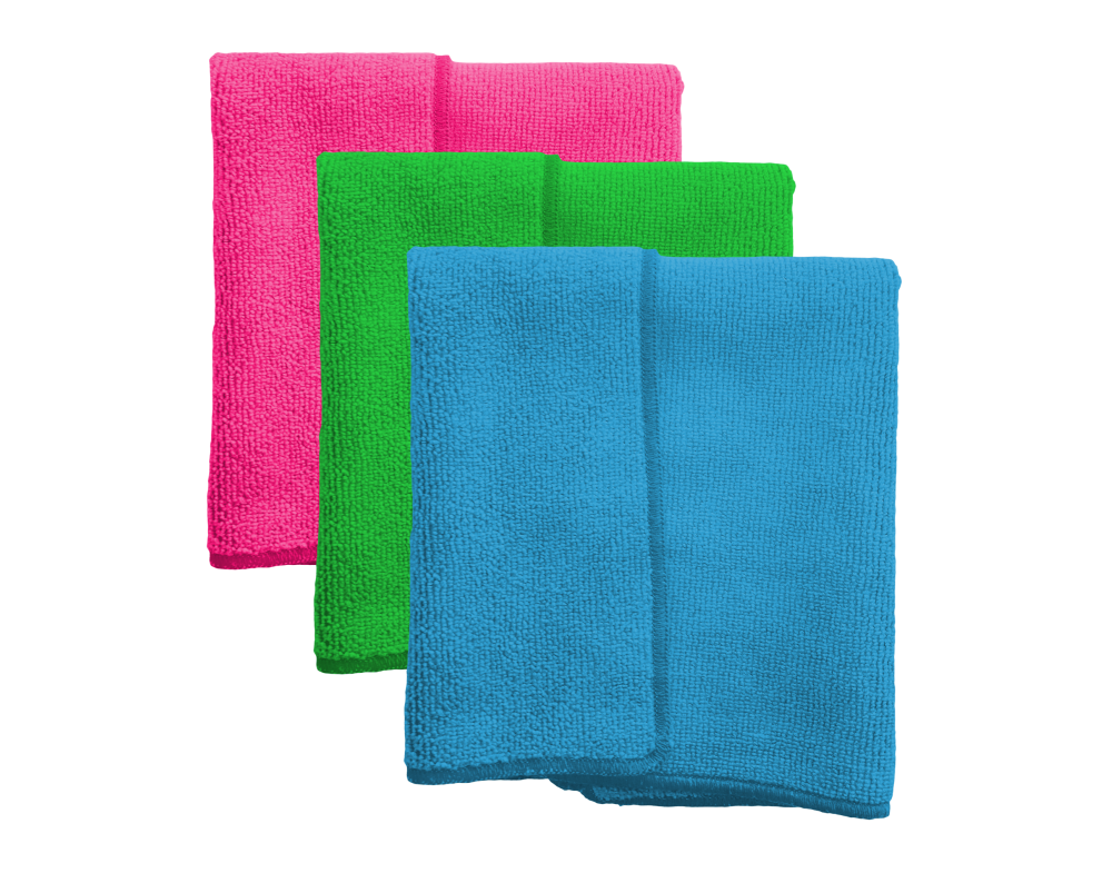 Lavette Microfibre 40*40CM 4 Pièces