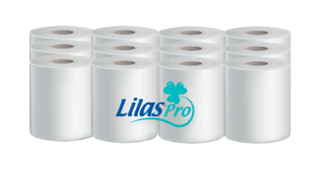 LILAS PRO PAPIER HYGIENIQUE PROFESSIONNEL VRAC 48 BOBINES